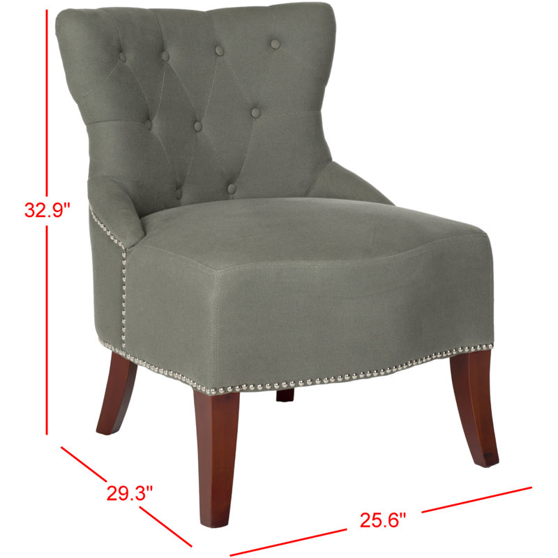 Fauteuil d'appoint capitonné Aston