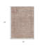 Tapis intérieur lavable abstrait 8 pi x 10 pi
