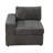 102"Wide Microfiber 3-Seater Sofa with Ottoman-1197294810
