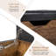 Banc de rangement en similicuir Marthe