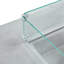 Table de foyer d'extérieur au propane en béton avec couvercle H 11,6 po x l 34,6 po Akenya