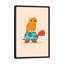 «Fat Cat Rides a Turtle» par Jay Fleck, impression sur toile tendue-32589062-72128853