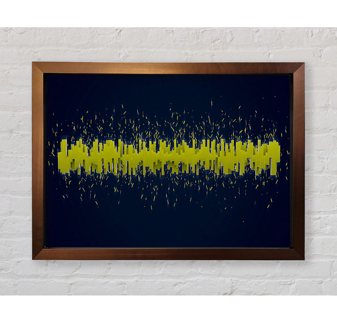 Equalizer Gerahmter Druck Wandkunst