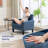 Meleri Accent Chairs with Wood Leg, Mid Century Modern  Chairs Comfy Reading Chair with Upholstered Cushion Relax Armchair for Bedroom Living Room Apartment,Office-197897479