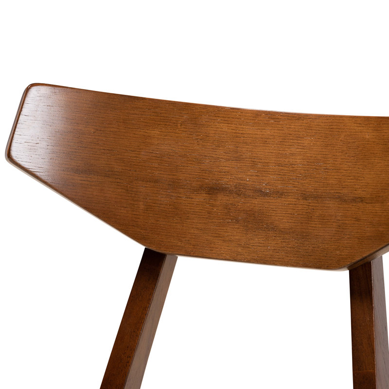 Ensemble de salle à manger en bois massif 5 pièces Cherrington, gris clair, H 30,7 po x l 18,3 po x P 20,9 po, Gris clair