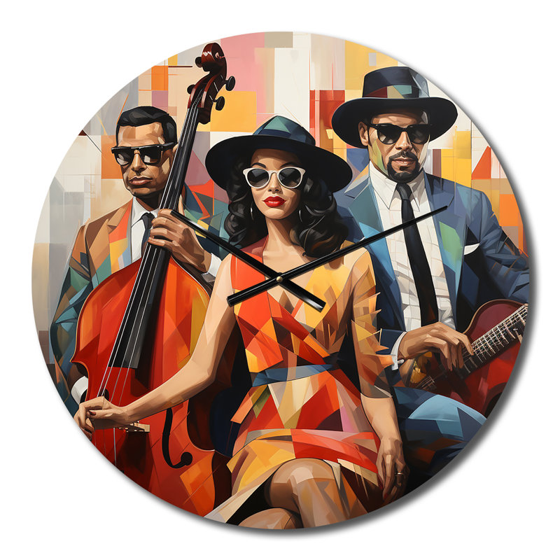 Cledith - Horloge murale Mid-Century, Petit