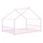 Lit double pleine grandeur en métal, rose-1388813143-1388813140
