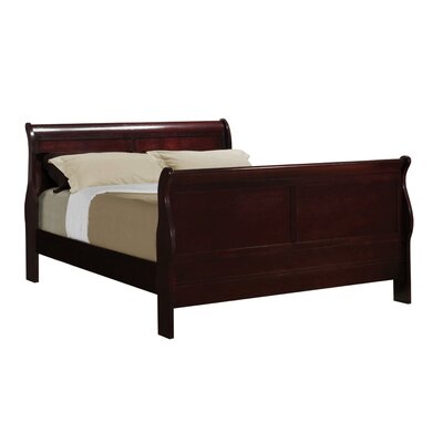 Woking Solid Wood Low Profile Sleigh Bed -  Canora Grey, 4EFBF9CB8C7744608326FE0A3EDB7E14