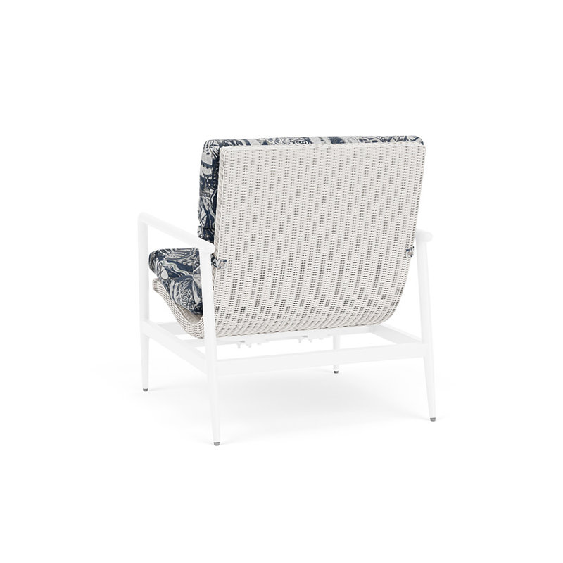 Cascade Outdoor Chair, White, Wayfarer Mist