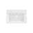 Claire 24" Console Sink White Basin with 8" Widespread Holes SM-CS721BG-3-98076176