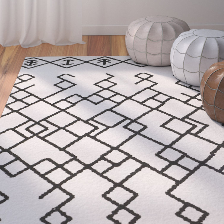 Burrell Cedar Brook Hand Loomed Cotton Southwestern Rug