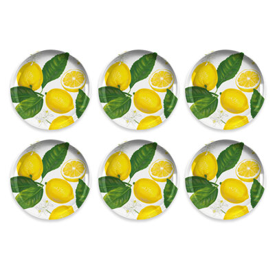 Brackin Lemon Fresh 8.5" Melamine Salad Pate