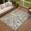 Tapis abstrait lavable à la machine intérieur / extérieur ACN2838-186240433-186240439