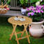 Table d’appoint en bois massif Hasler