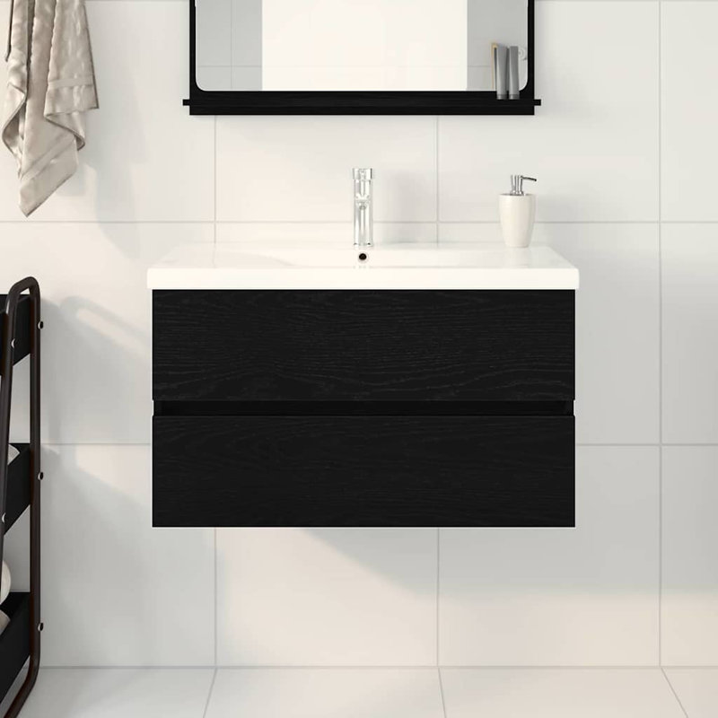 80mm Single Bathroom Vanity with Basin