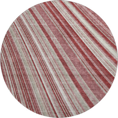 Premium Machine Washable Prisco Garnet Rug