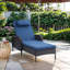 Chaise longue d'extérieur en osier Asreiale-349120171-348831824
