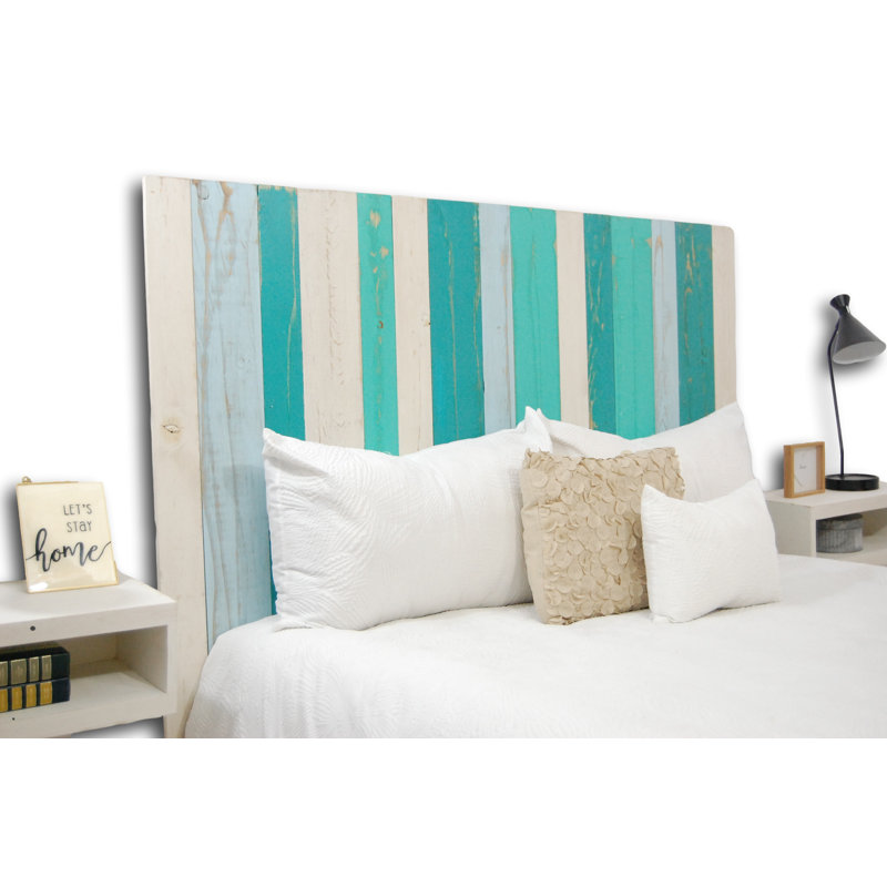 Davel Solid Wood Headboard, Serenity Mix, King