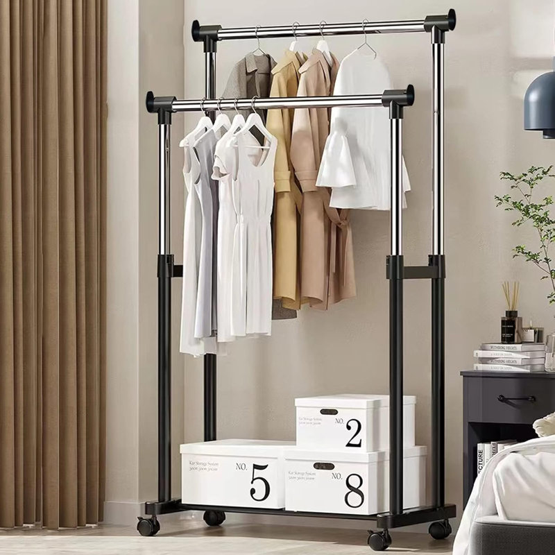 75cm Rolling Clothing Rack