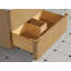 Meuble-lavabo flottant simple 30 po avec plateau en quartz Bueche