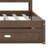 Full Size Wood Daybed With Storage Shelves, USB, LED, And Trundle-106485386