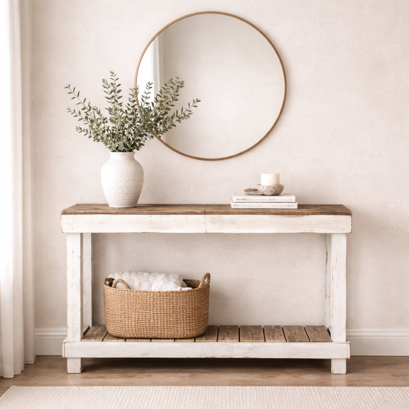 Morris, Blanc/naturel, 60"