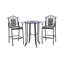 Nocona 2 - Person Patio Dining Set with Round Table-361418971