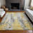 Machine Washable Indoor/Outdoor Xhevrie Yellow Rug-239031776