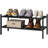 Stackable 2-Tier Industrial Shoe Rack 11"X27"X13" - Versatile Storage Solution For Closet And Hallway-244618847