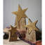 3 Piece Wooden Star on Base Set