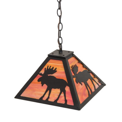Lone Moose 2 - Light Pendant