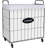 Metal Rolling Laundry Hamper with Handles