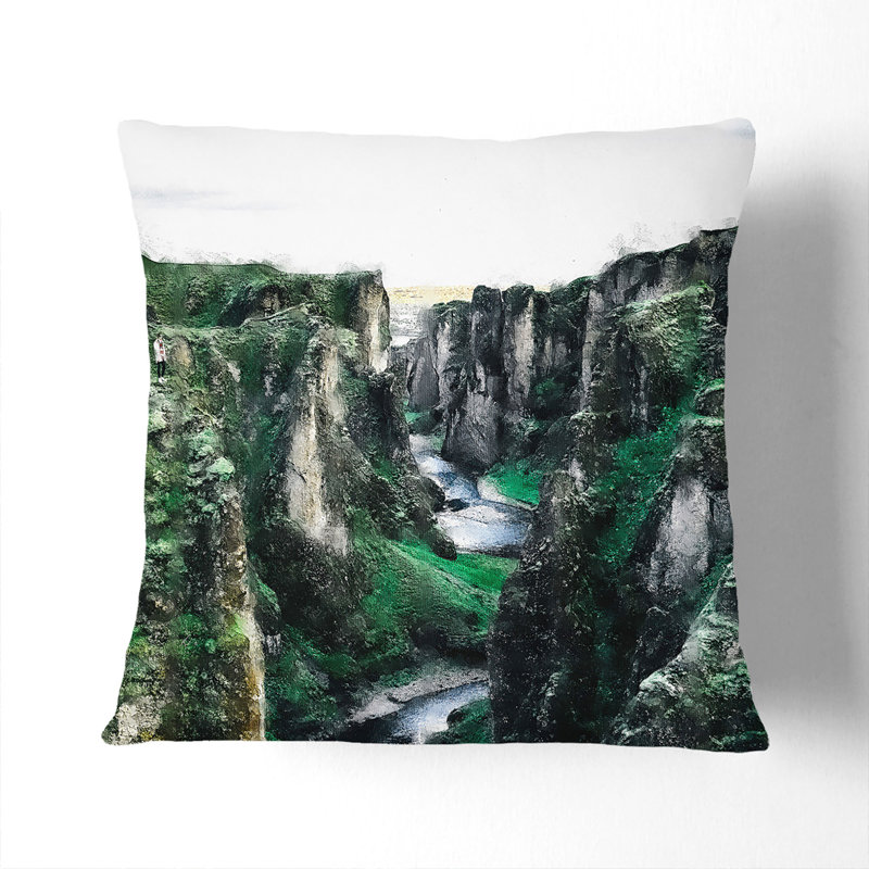Square Cushion, 40cm H x 40cm W x 15cm D, Black