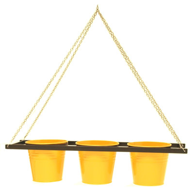 Kinder Handmade Metal Hanging Planter