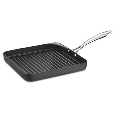 Staub American Grill Pan Cast Iron Suitable for Induction Cookers 26 cm  Black