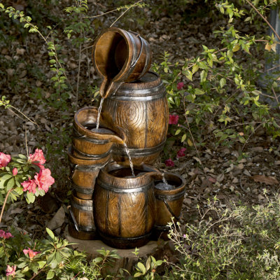 Outdoor Weather Resistant Cascade Fountain