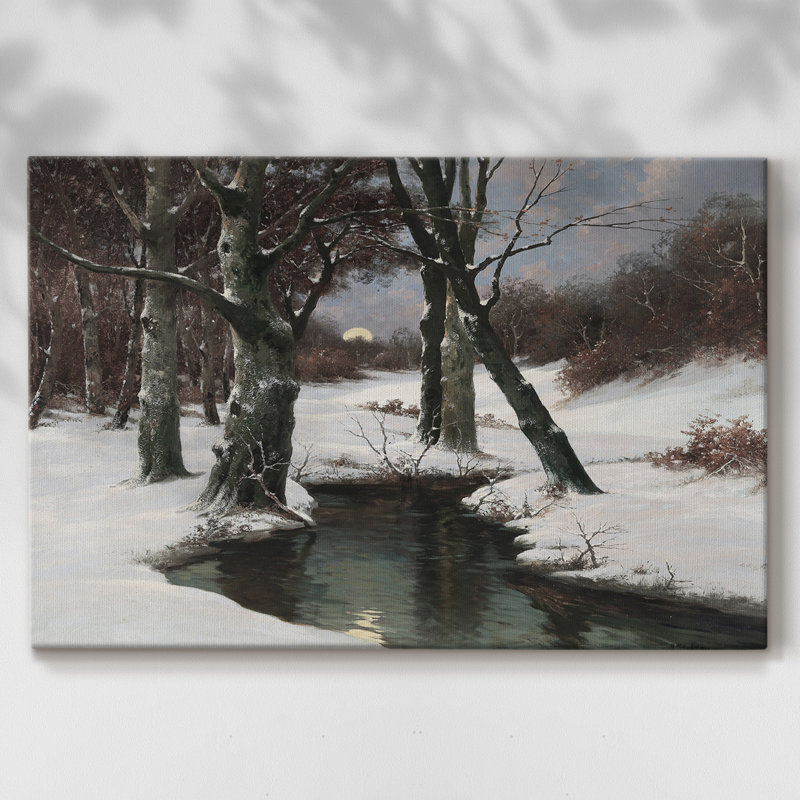 Paysages rétro-CCxxvi -Galerie enveloppée Cavas, 8 x 12