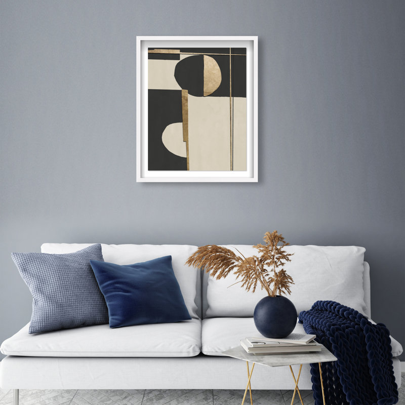 Balance Framed Graphic Art, 21.5"H x 25.5"W, White Shadowbox