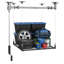 Élévateur de rangement pour garage aérien, support de plafond robuste réglable de 47,24 x 47,24 po avec verrou de sécurité, système d'organisation de garage, capacité de charge de 400 lb (édition standard)