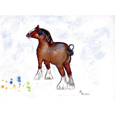 Clydesdale Polyester Animals/Nature Rectangle Placemat