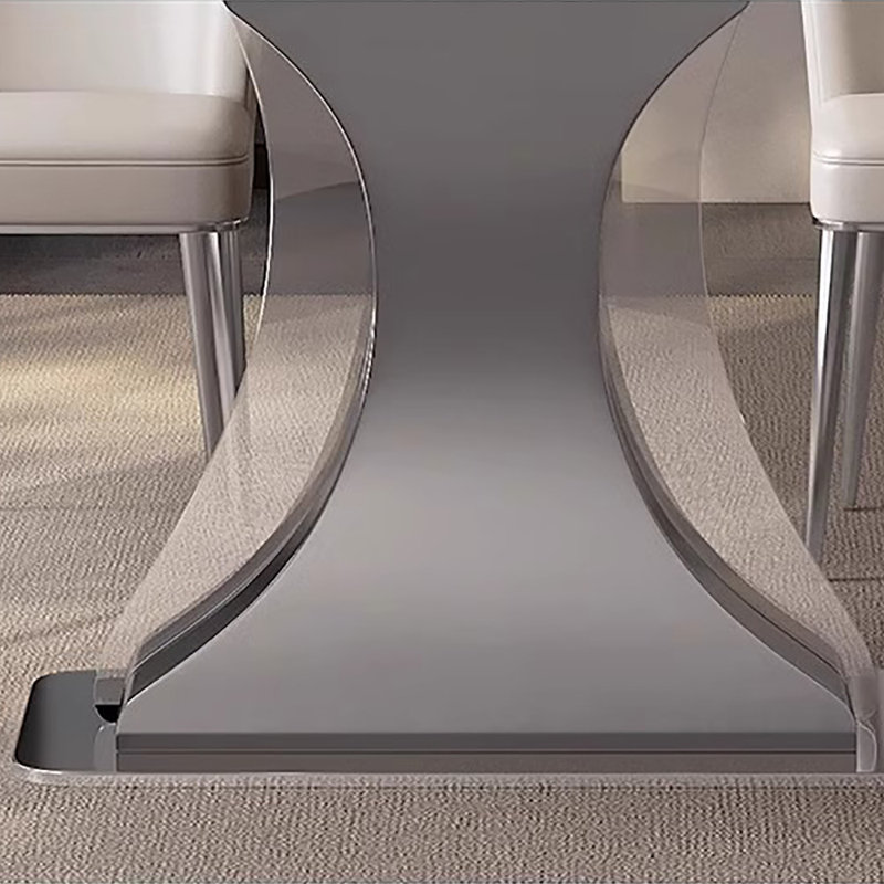 Table d'appoint moderne et minimaliste, H 29,50 po x L 63,00 po x l 31,50 po
