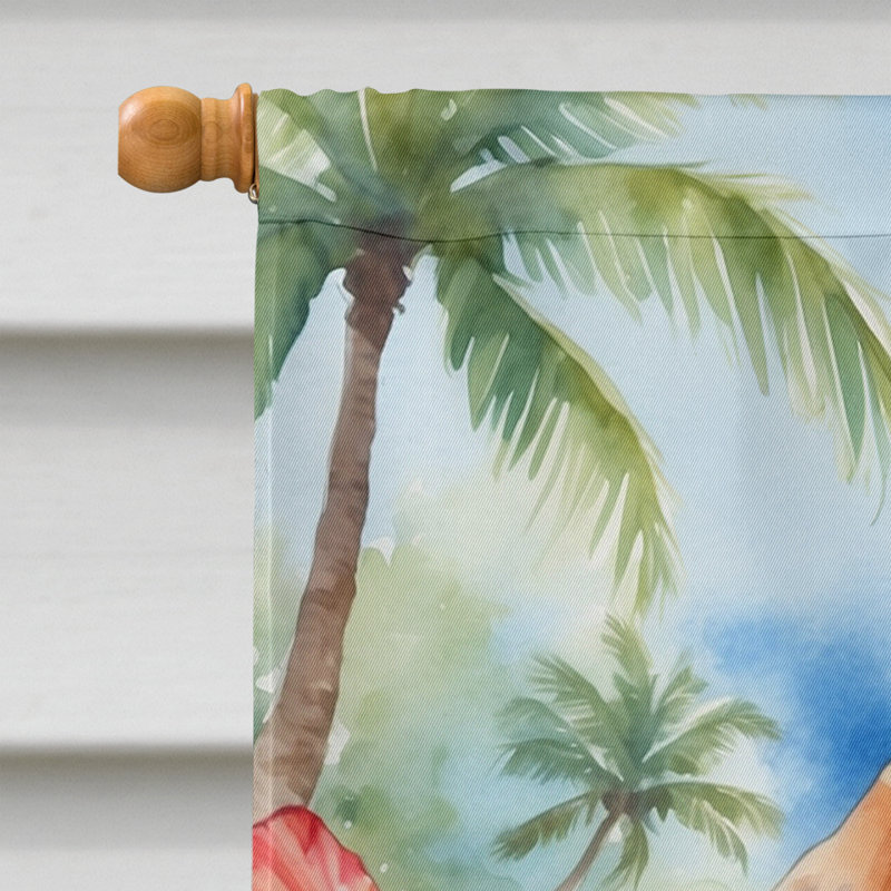 Double Sided 40'' H x 28'' W Polyester Animal House Flag
