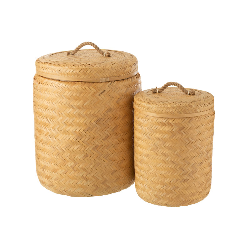 Bamboo Laundry Set with Handles