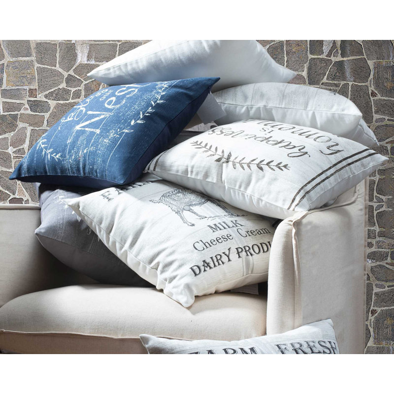 Housse de coussin en coton Farminess Home Made Home