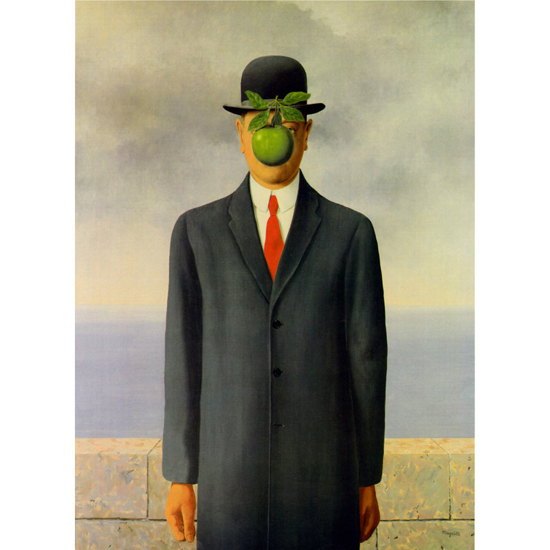 Le fils de l'homme, c.1964, H 48 po x l 35 po