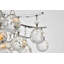 Lustre empire en cristal 6 lumières Stoller-20211660-20211661