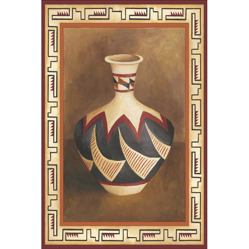 Southwest Pottery II by Chariklia Zarris - Wrapped Canvas Print, 76cm H x 51cm W x 3.8cm D