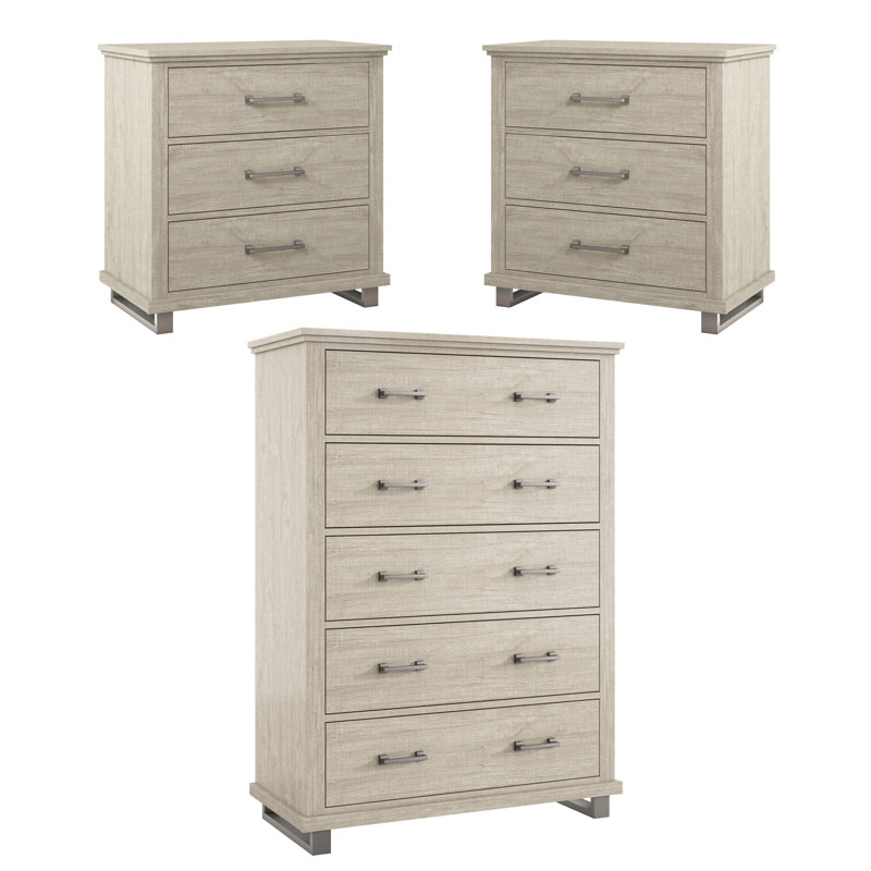 Ensemble de commode 3 pièces
