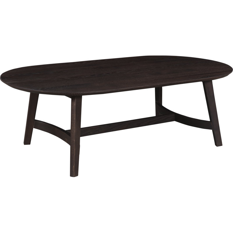 Signa Solid Wood Coffee Table, Brown