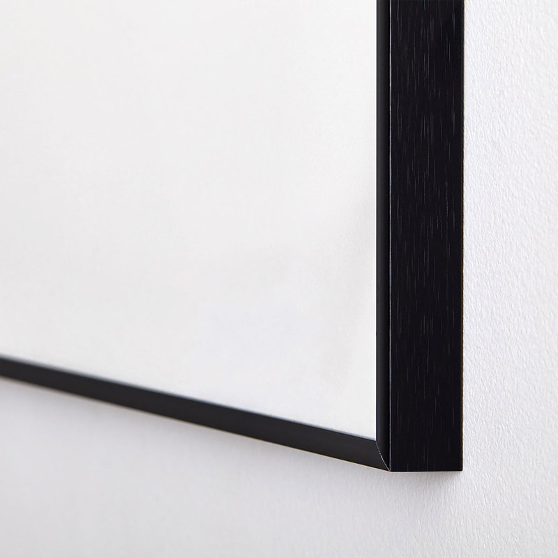 Reproduction d'art encadrée en métal Hannah Kemp Forest, Noir, H 36 po x l 24 po
